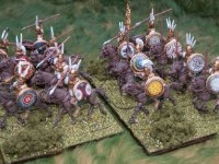 28mm Romans Hail Caesar  (14 of 19)  Aventine metal cavalry maybe samnite or similar armoured cavalry as i remember